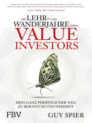 cover image of Die Lehr- und Wanderjahre eines Value-Investors